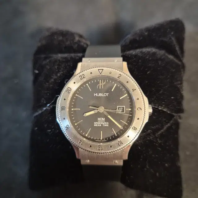 위블로 GMT 그리니치 민타임 쿼츠