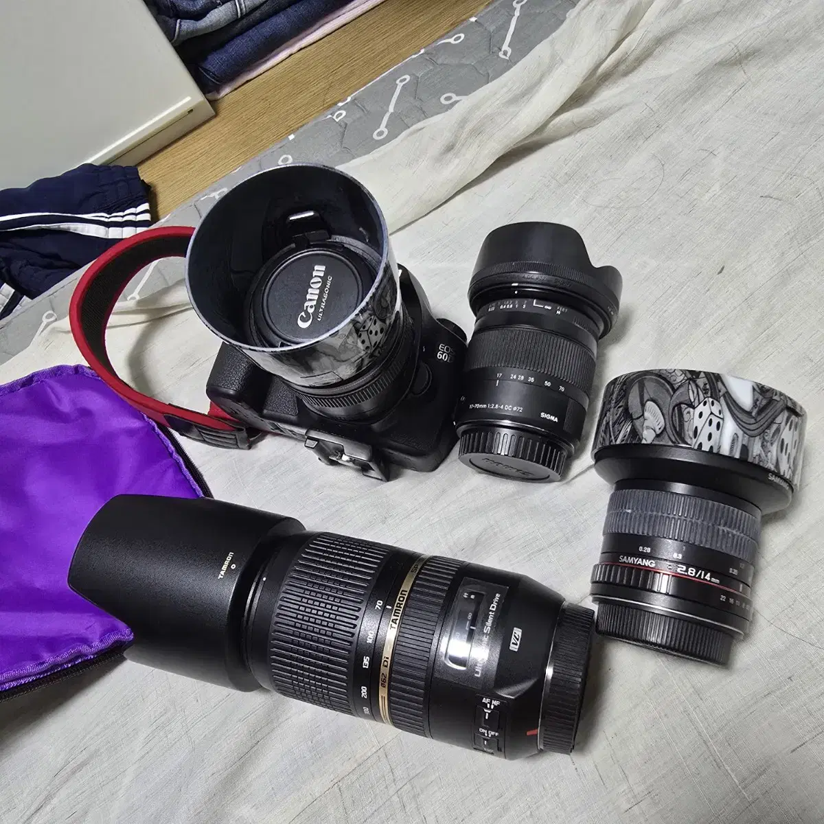 Canon 60D and Lenses