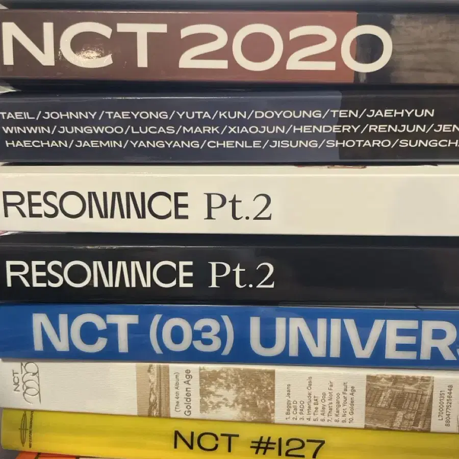 NCT앨범 정리