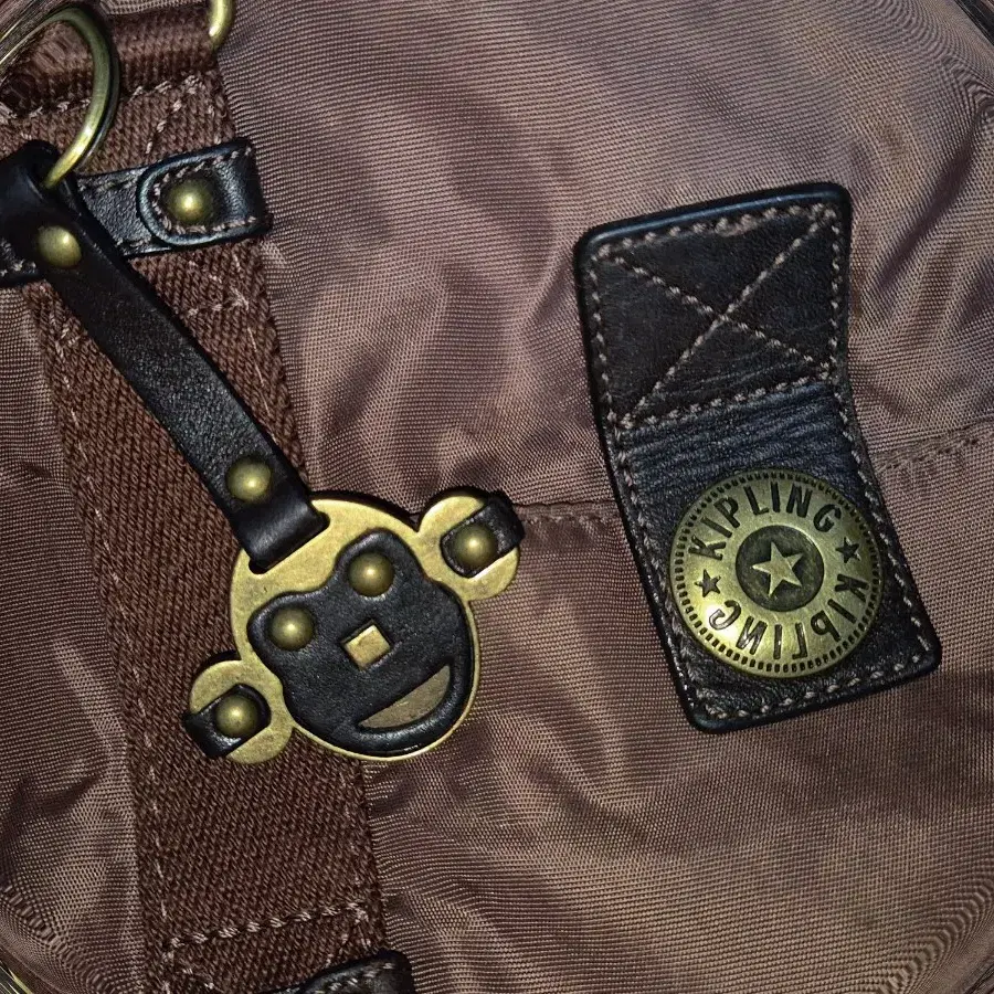 Kipling y2k cocoa buckle Bag