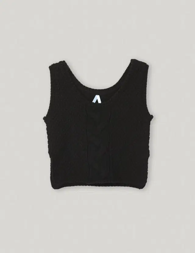 스무스무드 A'dore Cropped Knit Soft Black