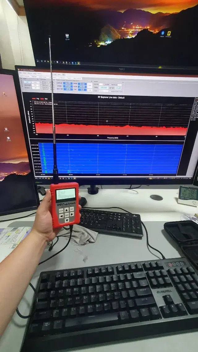 rf 240~960mhz 스펙트럼 분석기