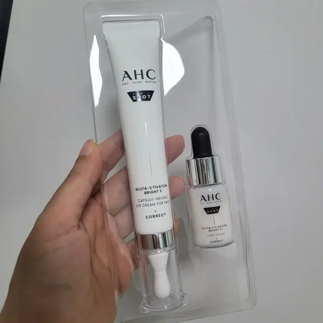 AHC 잡티 톤업 아이크림 30ml + 세럼 10ml