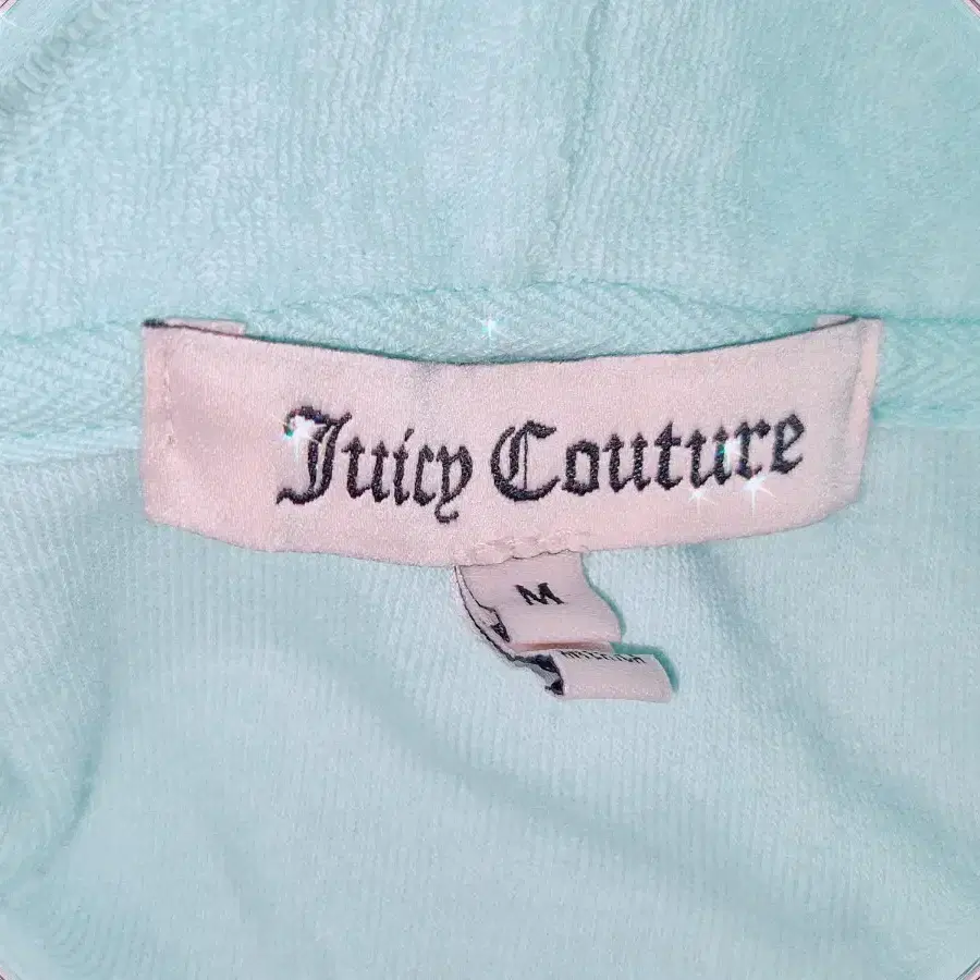 Juicy Couture y2k mint jewell hoodie zip