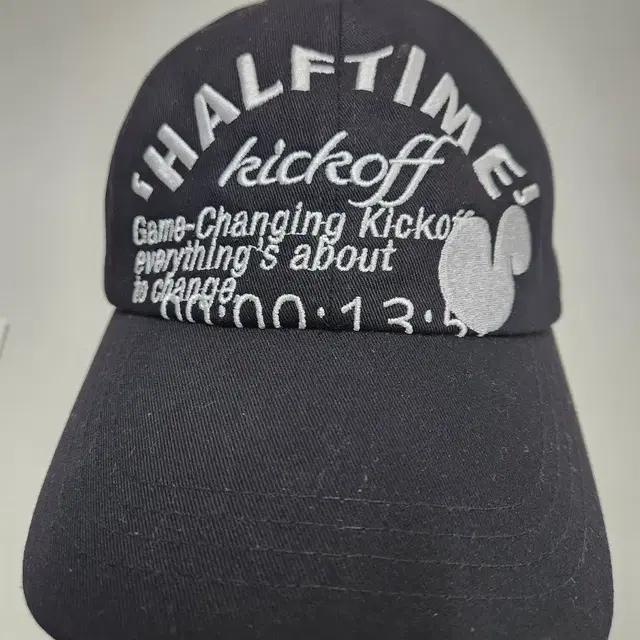 새상품) 네스티킥 모자  볼캡 블랙 Halftime Cap Black