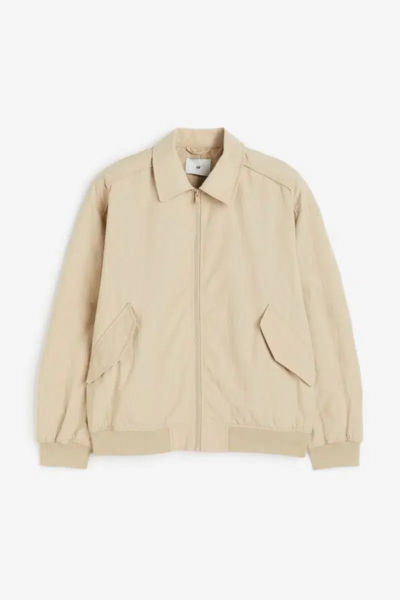 [S] H&M Loose-fitting jacket light beige