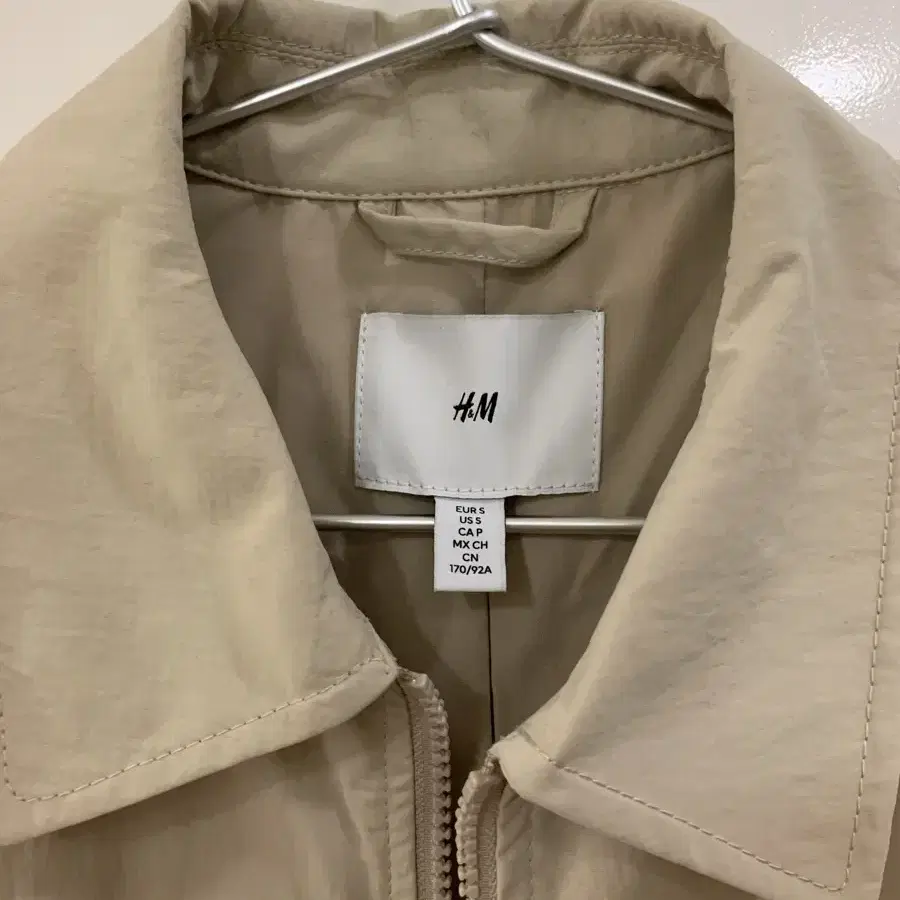 [S] H&M 루즈핏 재킷 라이트베이지