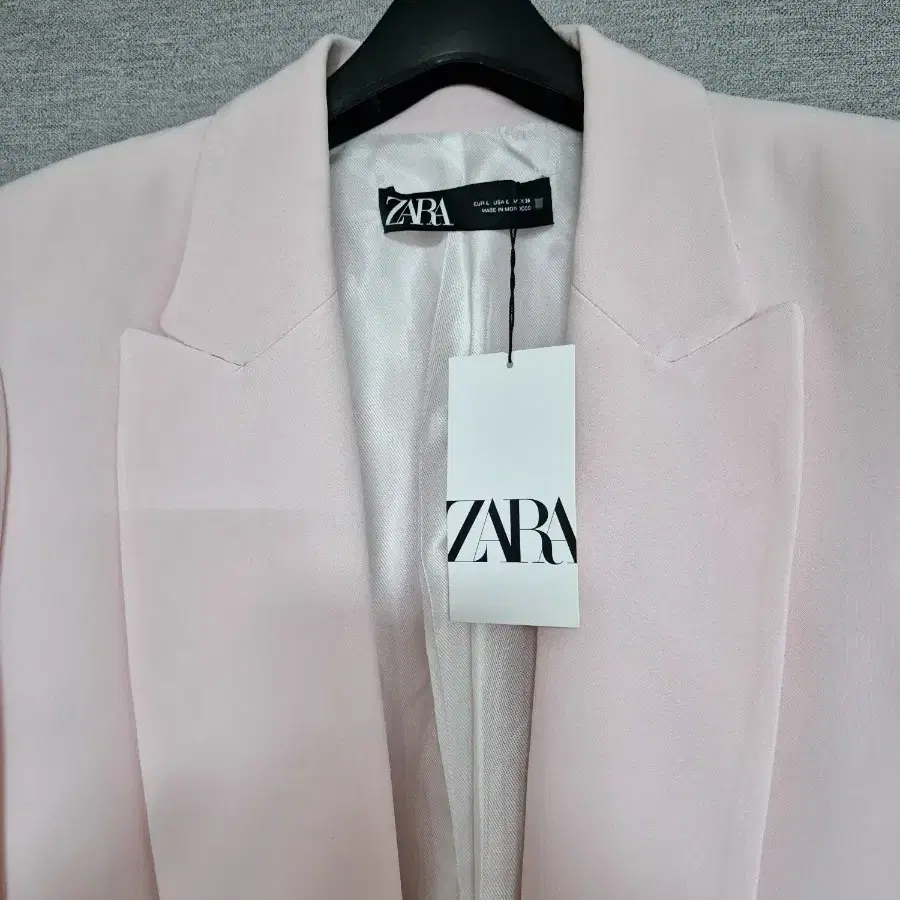 ZARA 자라 연핑크 간절기 자켓 109000원