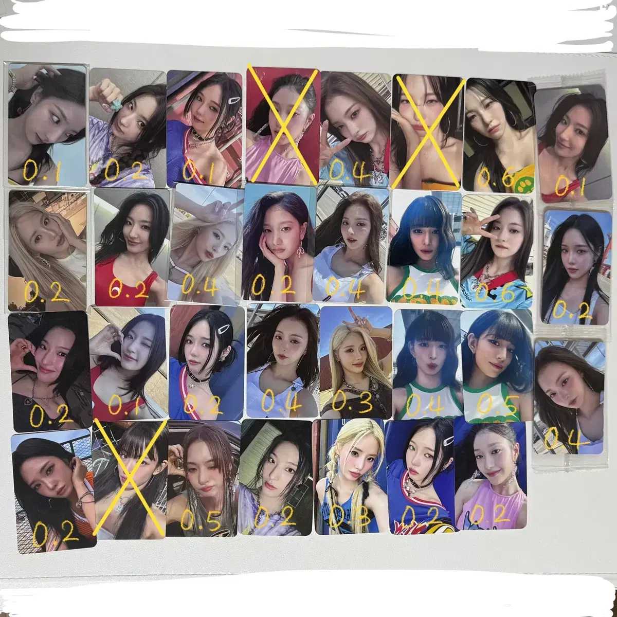 Fromis 9 Supersonic unreleased photocard photocard