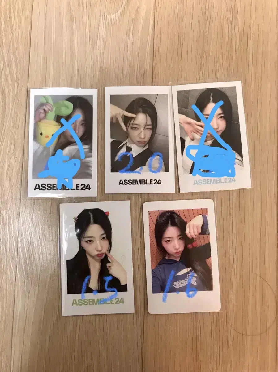 Triples park sohyun polaroid photocard sells