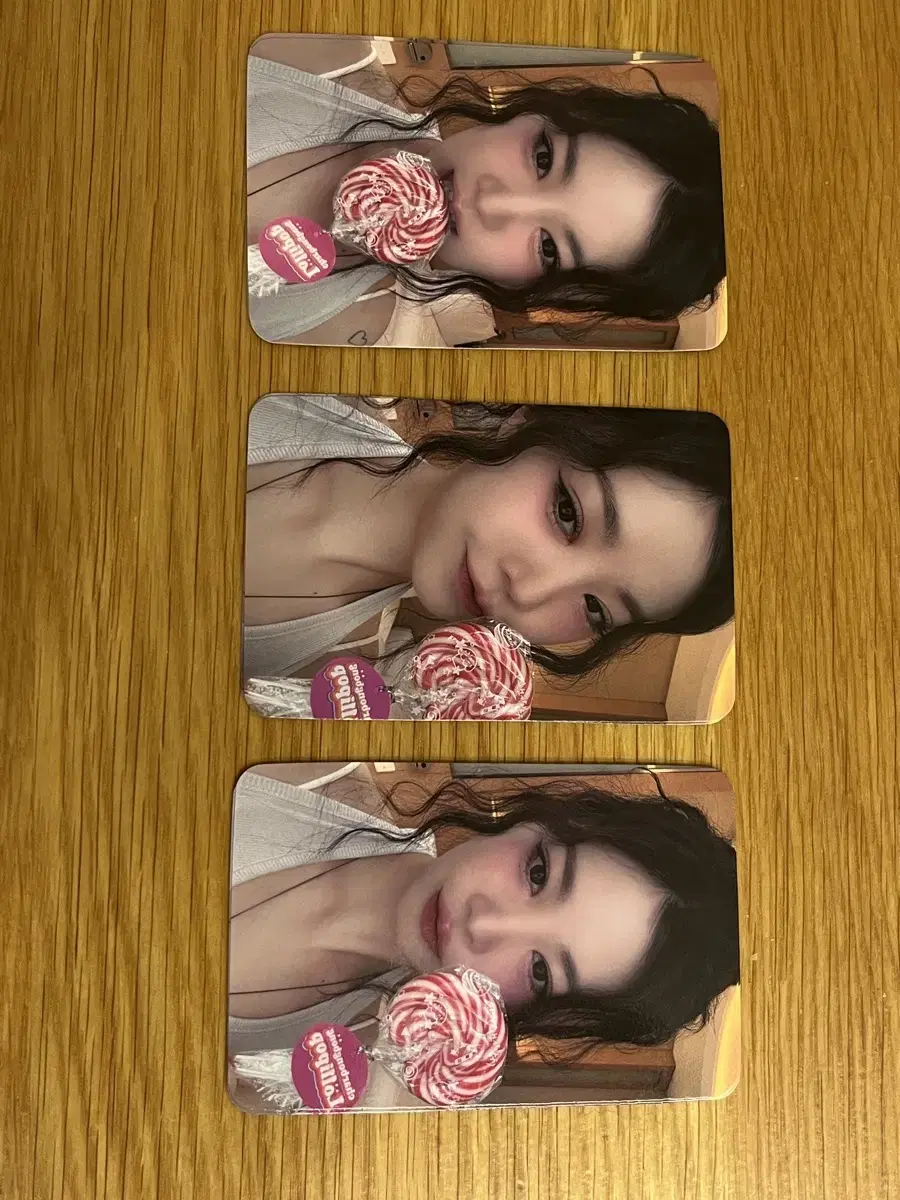 [unreleased photocard] soundwave soojin Rizz unreleased photocard Lollipop ver.