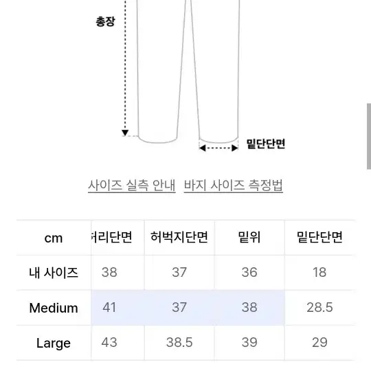 이에이 팬츠 m 브릭