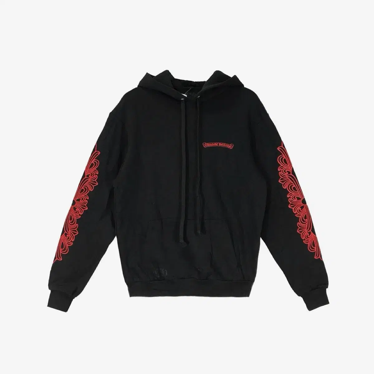 (L) Chrome Hearts Horseshoe Floral Hoodie