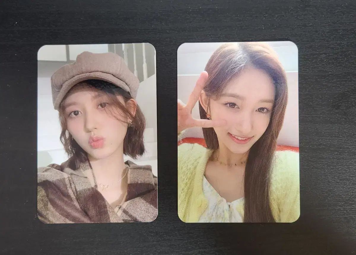 ive gaeul leeseo vcoloring photocard