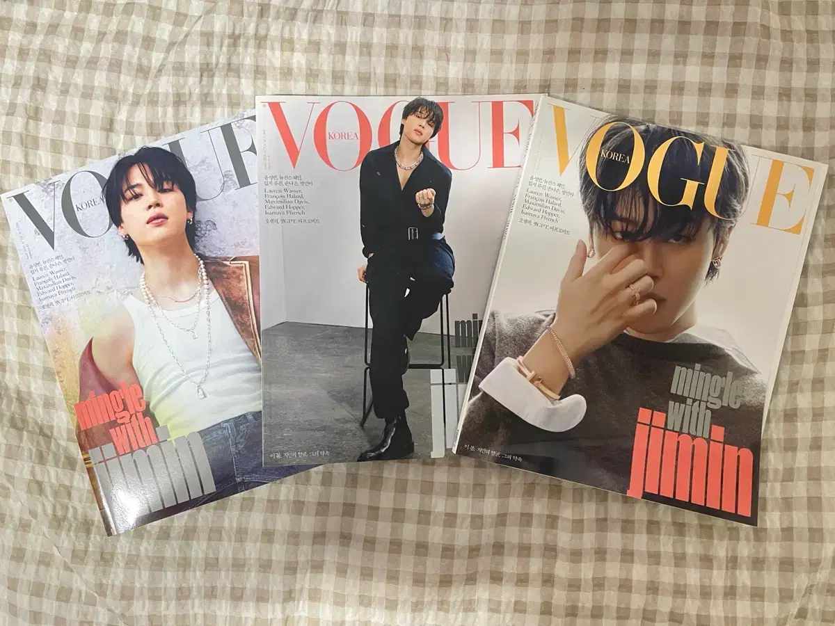 Bangtan BTS jimin Vogue Korea Magazine