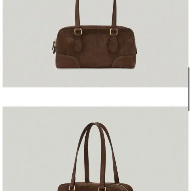 L061 (엘오61) Timeless bowler bag in suede