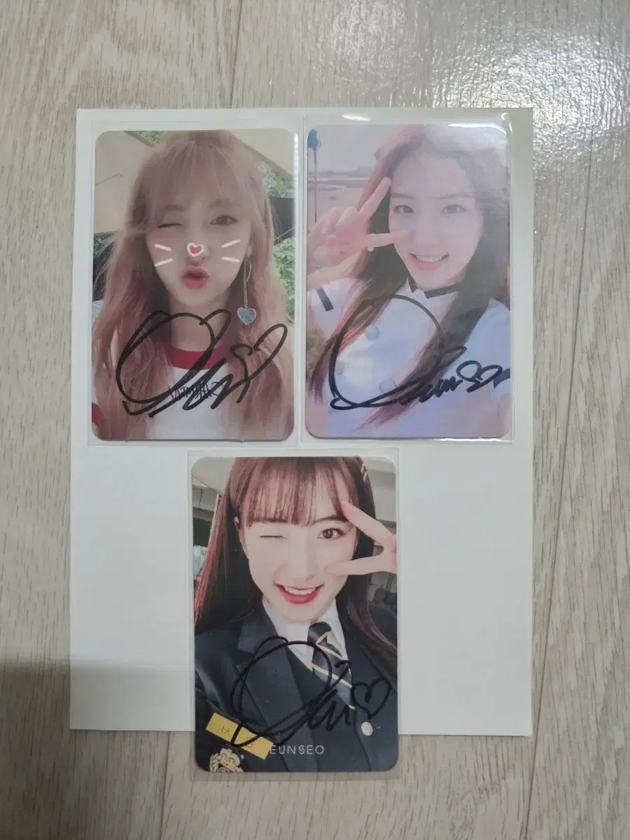 WJSN broadcast photocard eunseo WTS