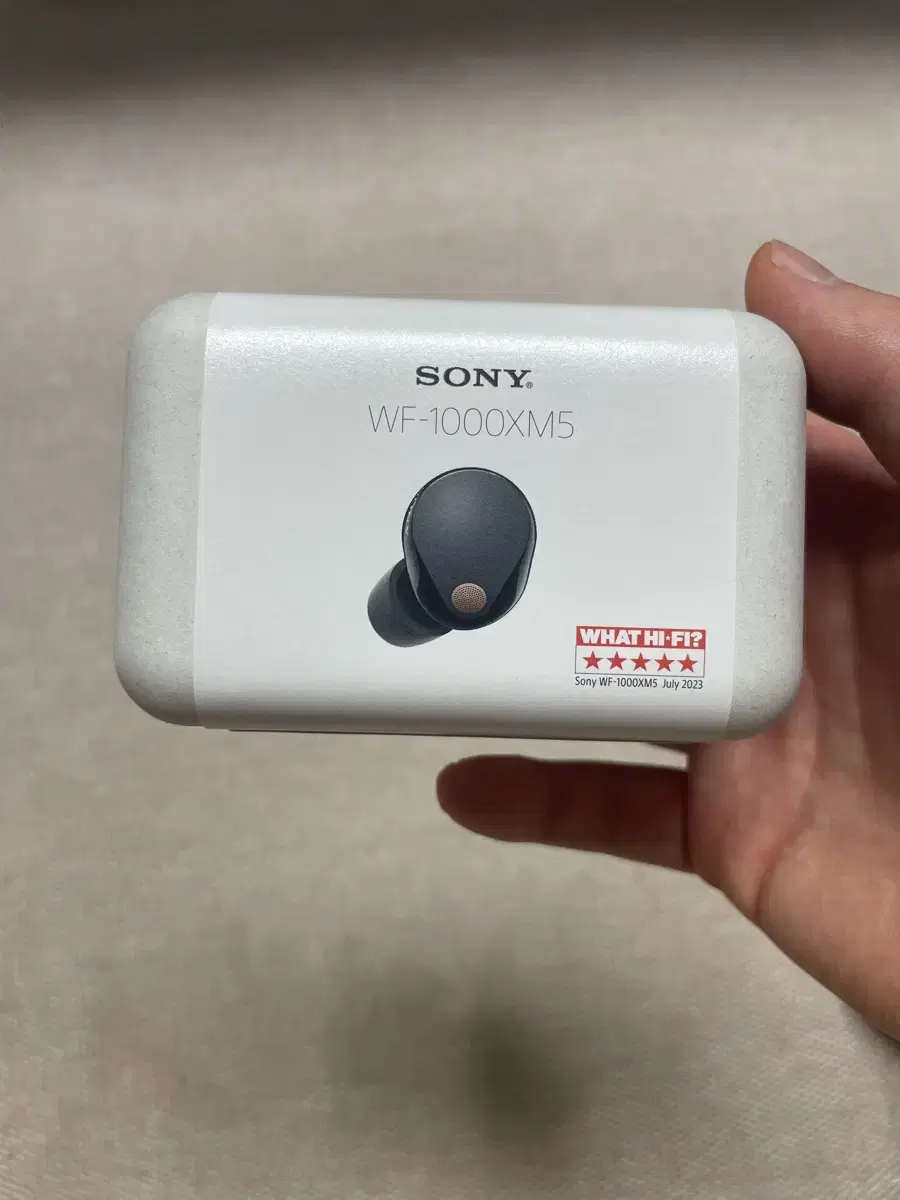 소니 sony WF-1000XM5 블랙 노이즈캔슬링 블루투스 이어폰