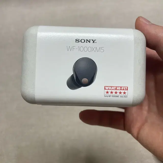 소니 sony WF-1000XM5 블랙 노이즈캔슬링 블루투스 이어폰