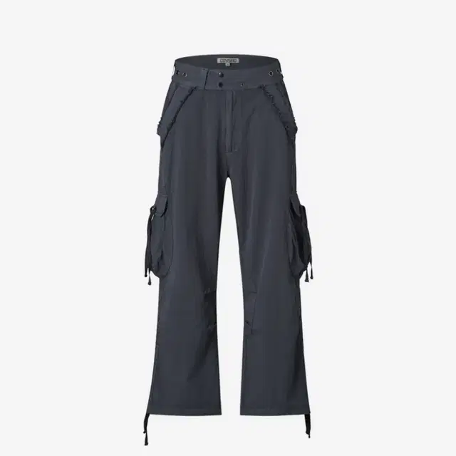 Coyseio raw edge pocket pants 차콜 1사이즈