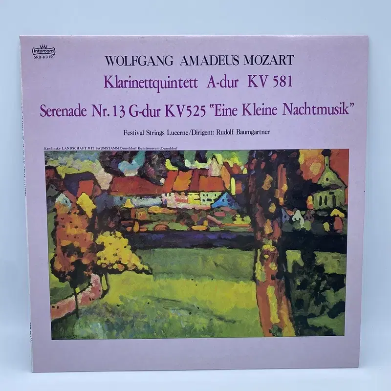 WOLFGANG AMADEUS MOZART  LP / AA4963