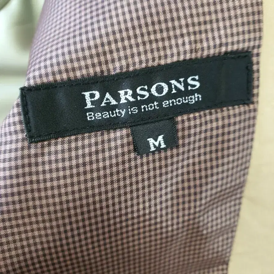 PARSONS 소매패치 코튼스판 콤비 남성