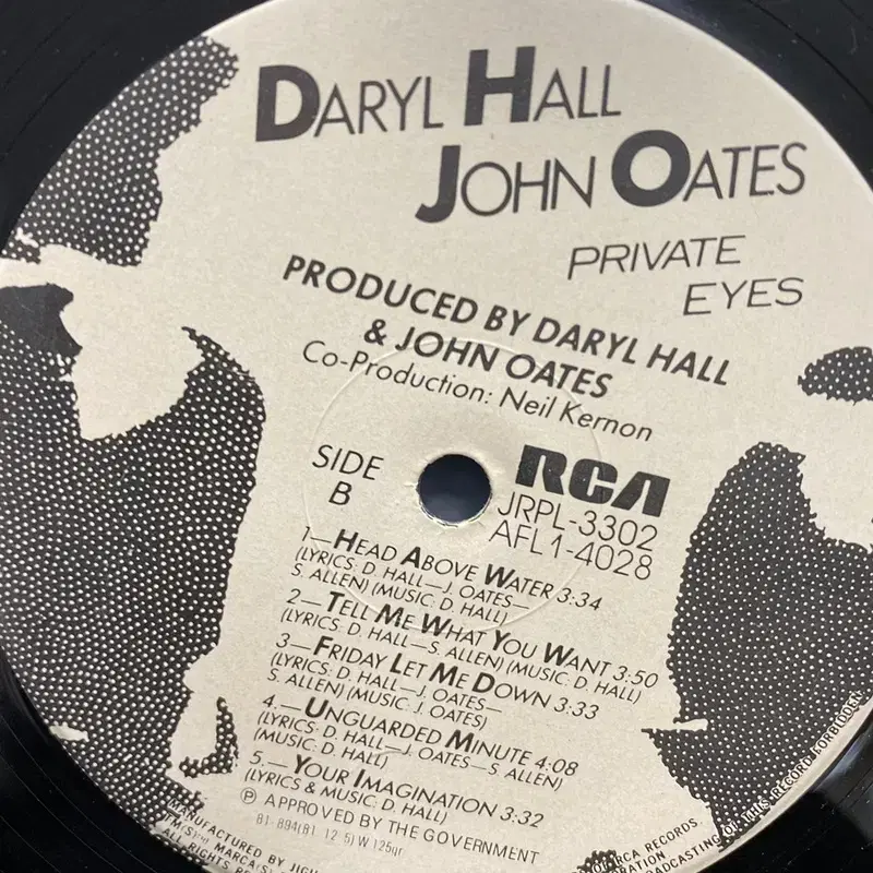 DARYL HALL JOHN OATES LP / AA4970