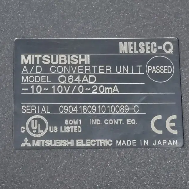 미쓰비시 Q64AD PLC  Mitsubishi (재고3대) 대당가격