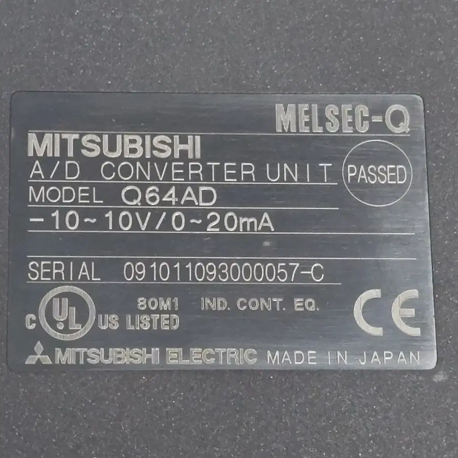 미쓰비시 Q64AD PLC  Mitsubishi (재고3대) 대당가격