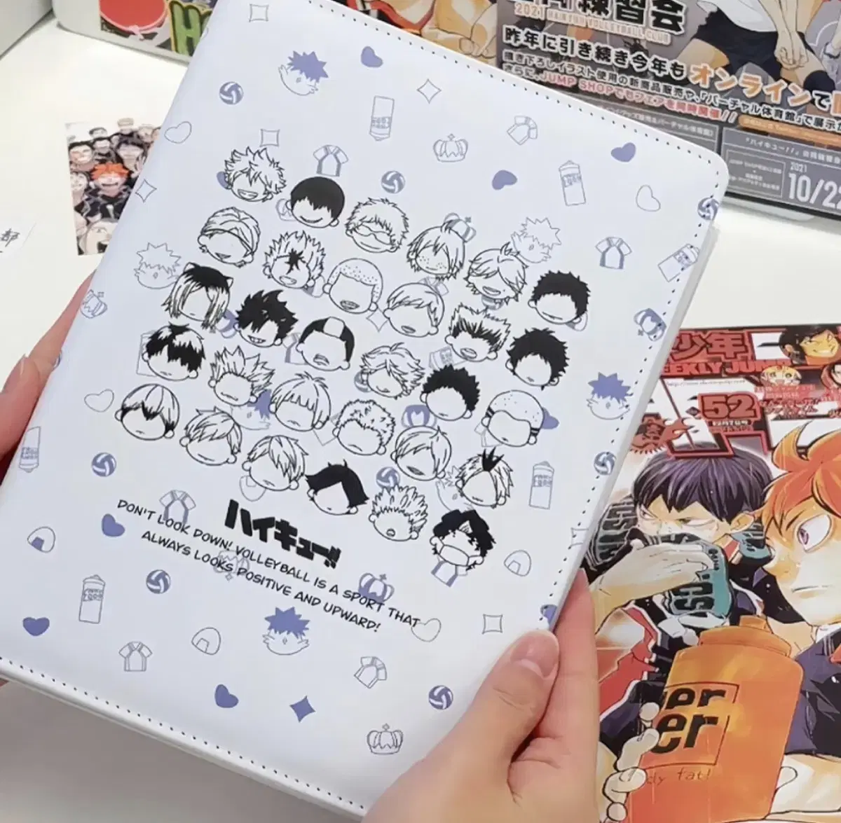 Haikyuu Binder Book collect book Photo Card Book Album