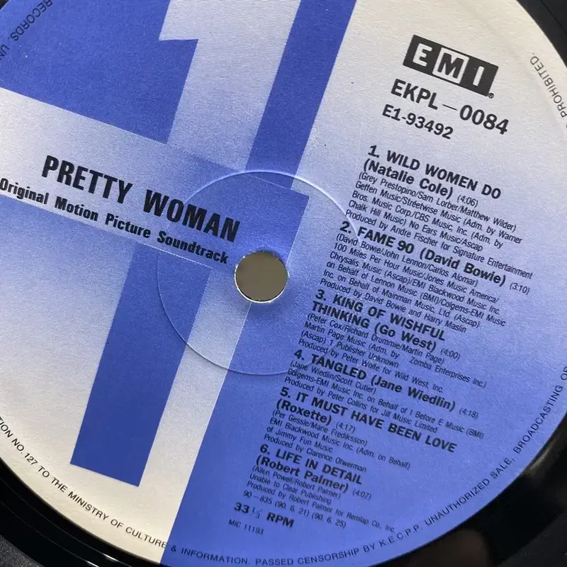 PRETTY WOMAN LP / AA4991