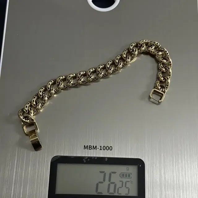 14k 금팔찌 약7돈(26g)