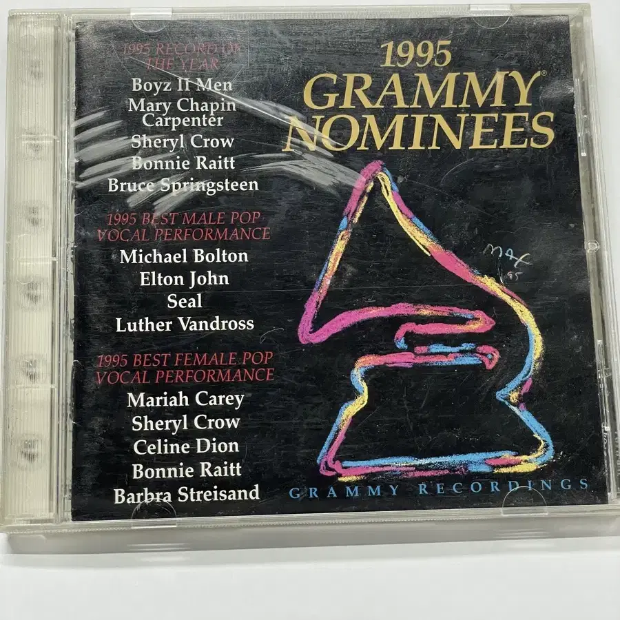 CD 그레미 1995 Grammy Nominees 팝송