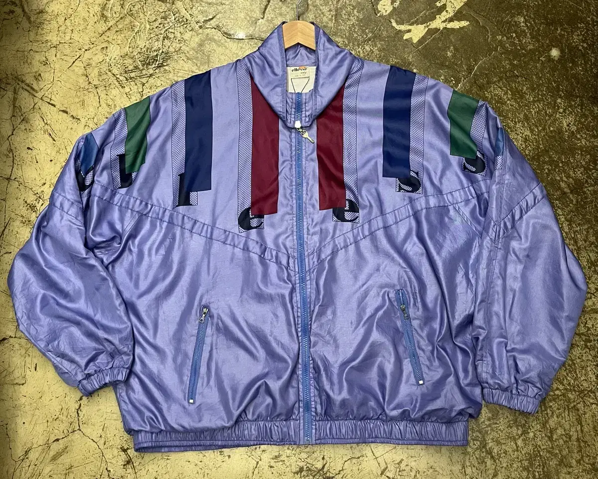 90s Elegance Spellout Windbreaker