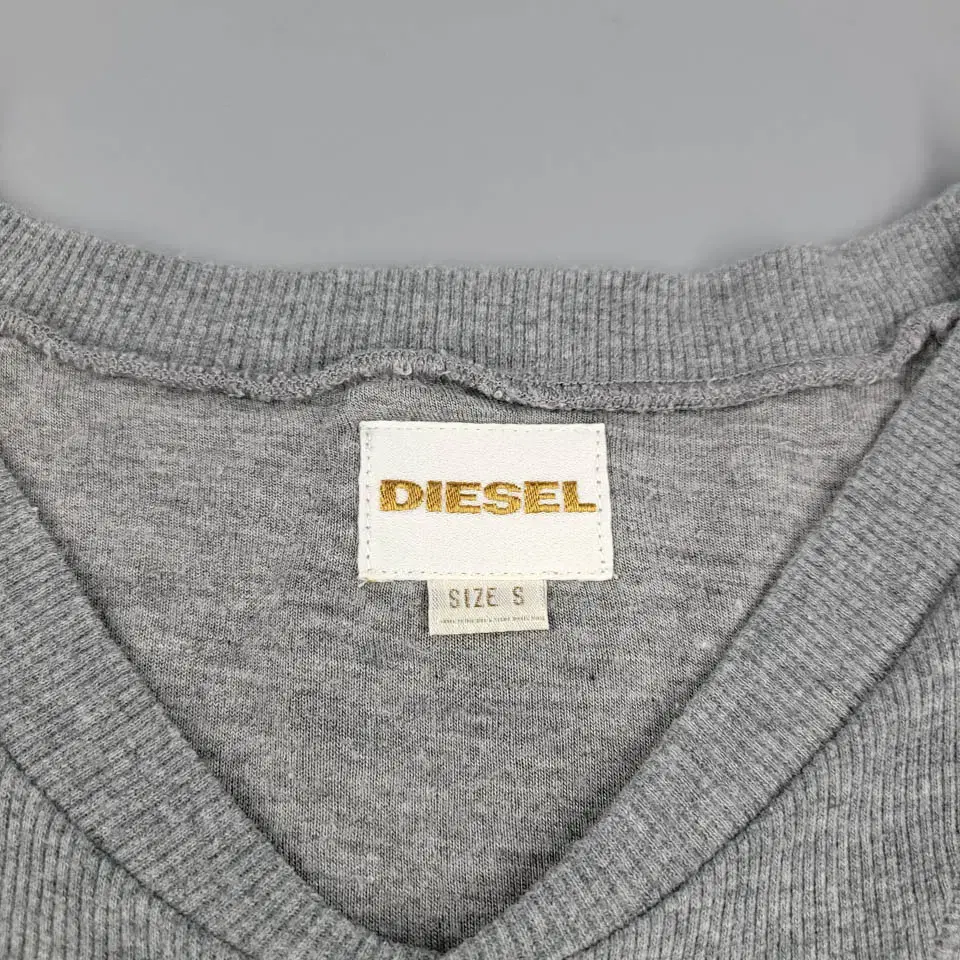 DIESEL 디젤 멜란지그레이 블랙 네이비 벨벳 롤러스케이트슈즈 롱슬리브