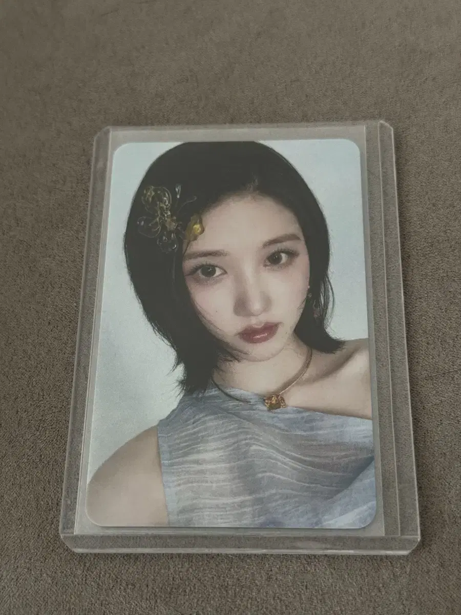 ive gaeul to broadcast photocard