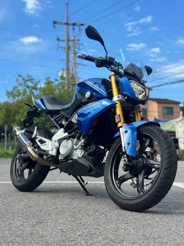 bmw g310r 18년식 2만km 아크라구변완 컨디션 최상 판매합니다.