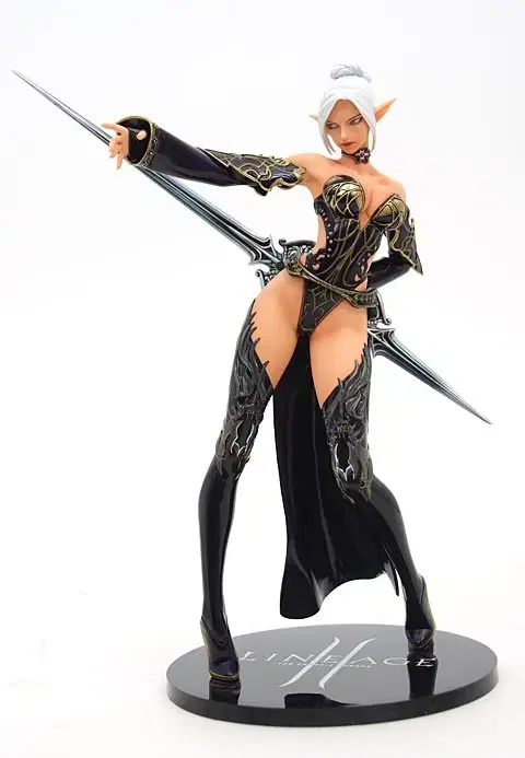 Unsealed Lineage 2 Dark Elf Figure