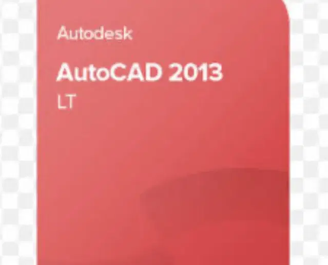 AUTOCAD 오토캐드 2013LT (USB설치)