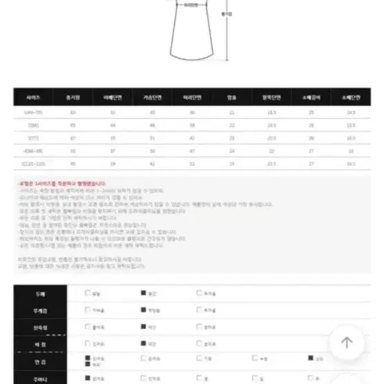 프리셔아 블라우스 배색 미니 원피스 빅사이즈