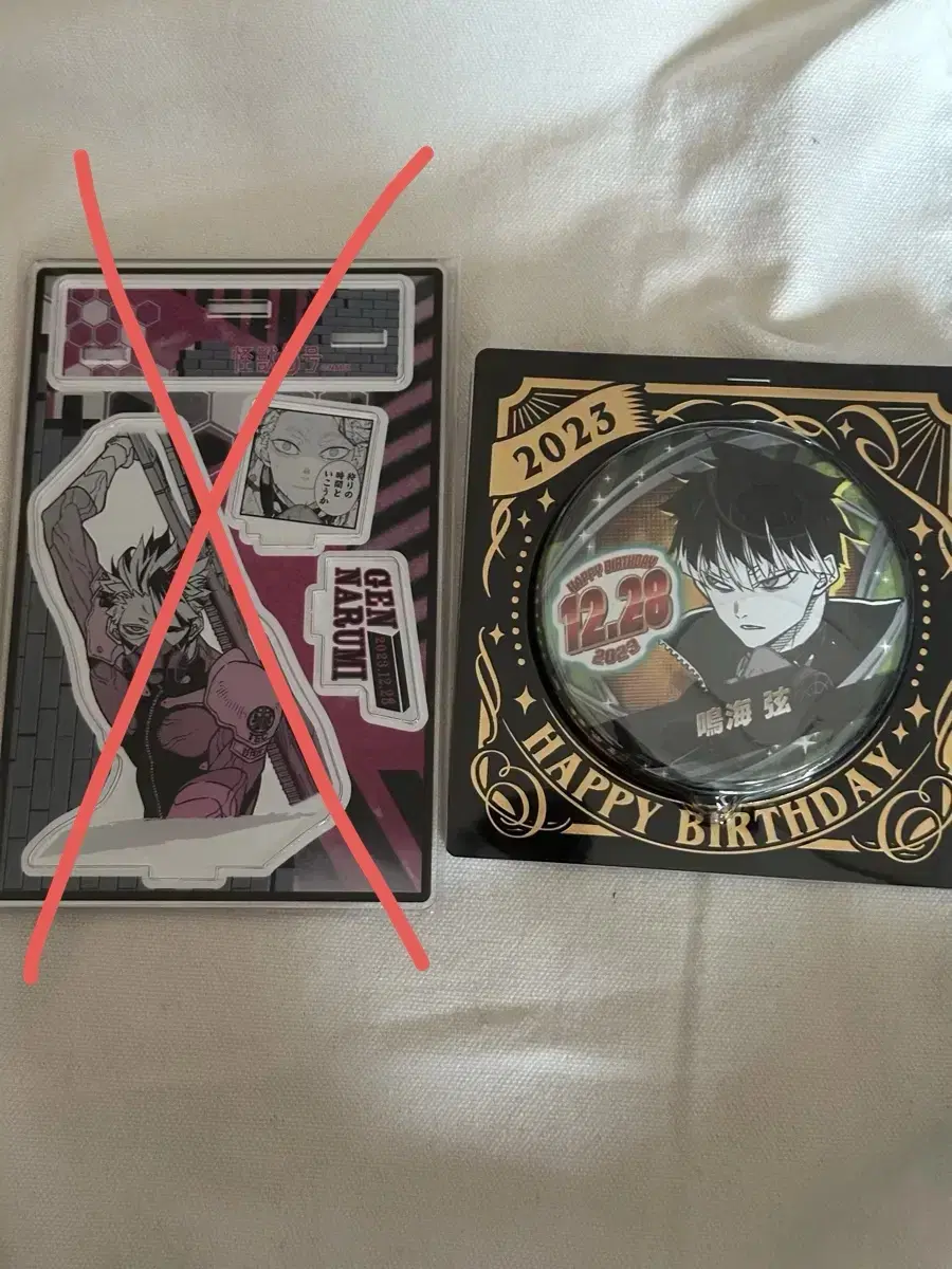 Kaiju No. 8 Narumi 2023 birthday Canbadge