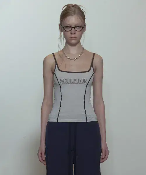 SCULPTOR 스컬프터 Classic Tank Top Gray [M]