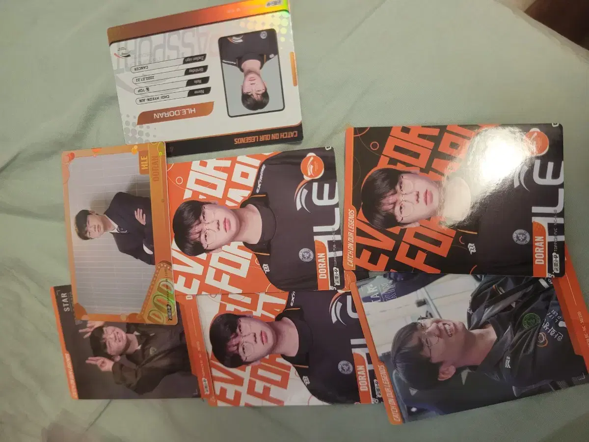 BUFFUN LCK Hanwha Life Insurance DORAN photocard Photo kard