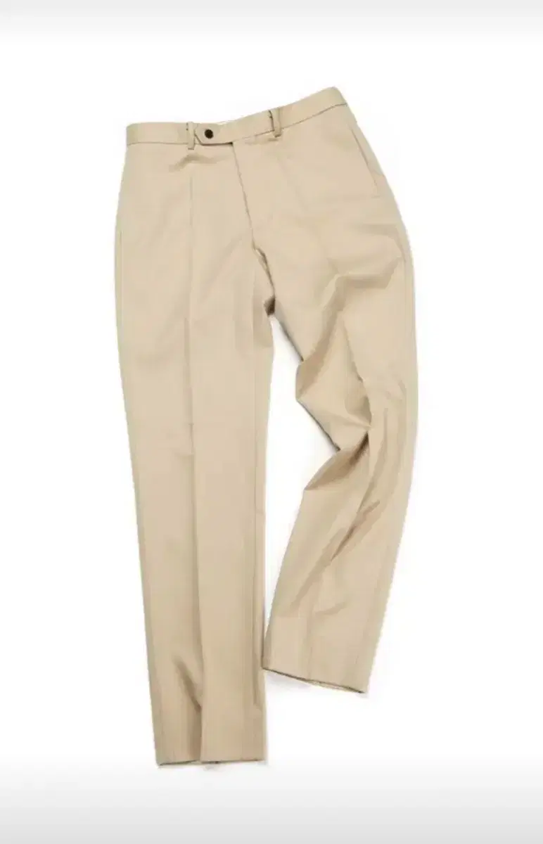 eBay beige no tuck standard pants