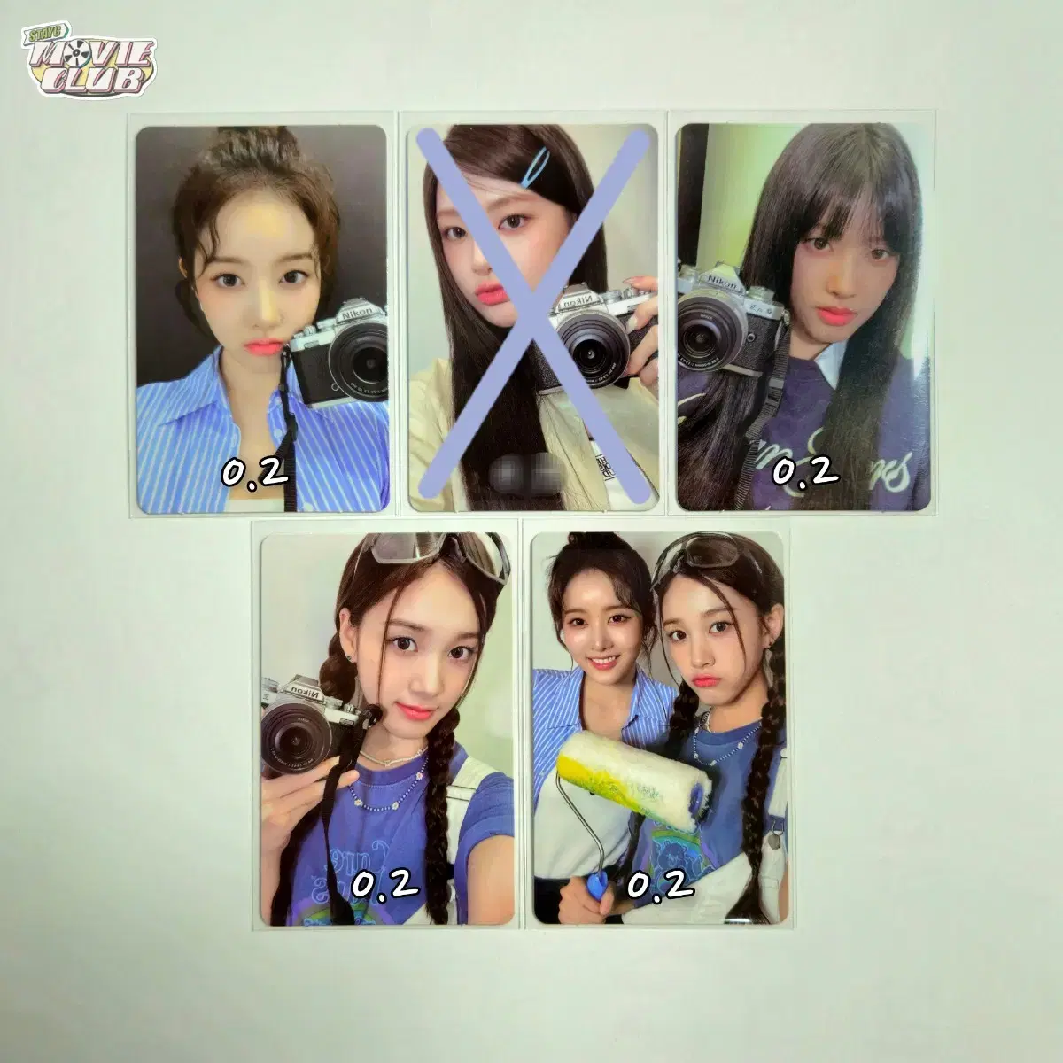 stayc fanmeeting photocard | 2024 stayc movie club