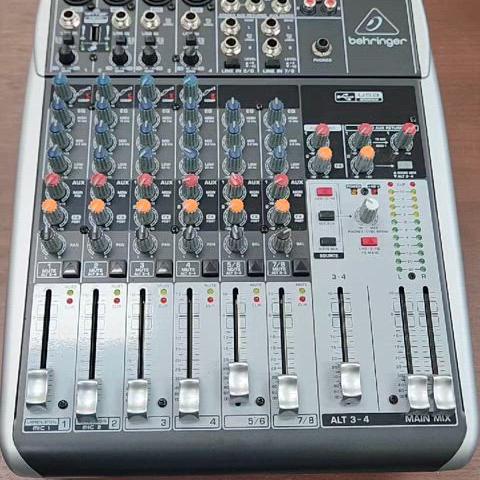 베링거 BEHRINGER Q1204USB 12채널 아날로그믹서