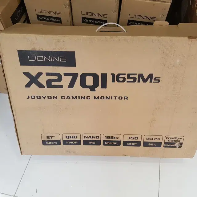 주연테크 27인치 X27QI-165MS 165HZ