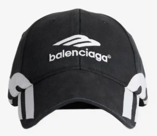 Balenciaga 3B Sport ikon Cap Black White 59L