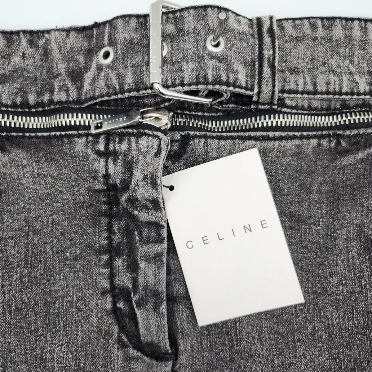 CELINE 셀린느 데님 스커트 [7338_0050-02]