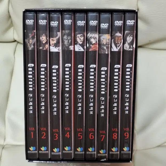 건그레이브 애니 DVD (9장) 박스셋